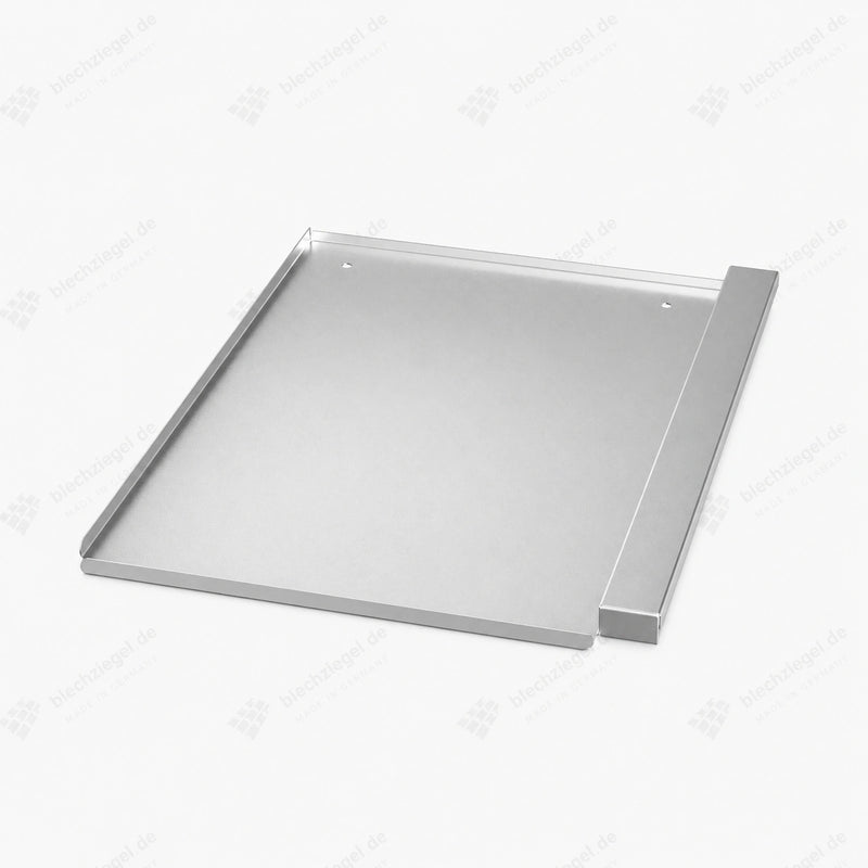 PV-Blechziegel Creaton KAPSTADT in Aluminium blank ohne Dachhaken