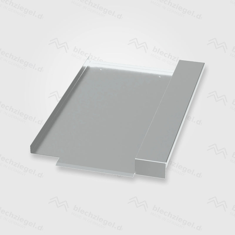 PV-Blechziegel Erlus LEVEL RS in Aluminium blank ohne Dachhaken