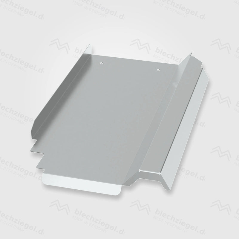 PV-Blechziegel Rauenberger Bott RB23 in Aluminium blank ohne Dachhaken