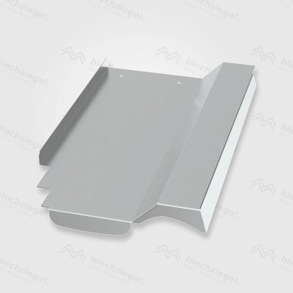 PV-Blechziegel BDK Prignitzer Strangfalzziegel in Aluminium blank ohne Dachhaken