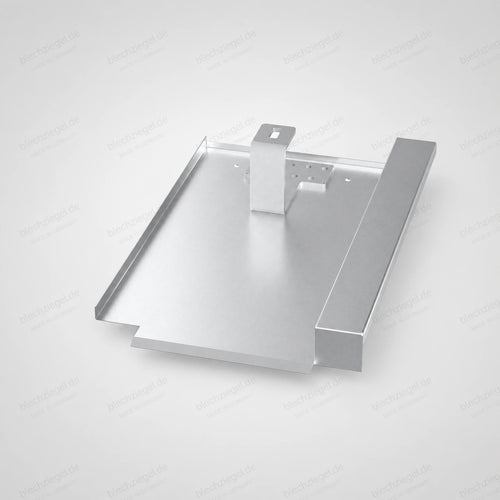 PV-Blechziegel Braas GRANAT 11V in Aluminium blank mit Dachhaken