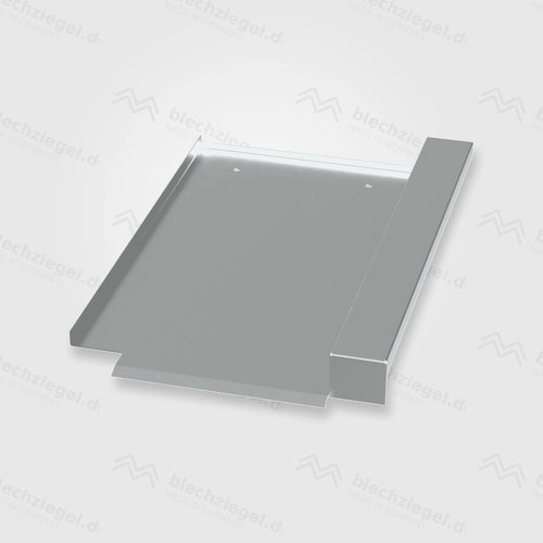 PV-Blechziegel Braas GRANAT 11V in Aluminium blank ohne Dachhaken