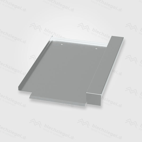 PV-Blechziegel Braas GRANAT 11V in Aluminium blank ohne Dachhaken