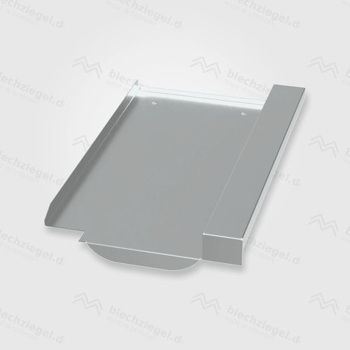 PV-Blechziegel Bramac TOPAS 13V in Aluminium blank ohne Dachhaken