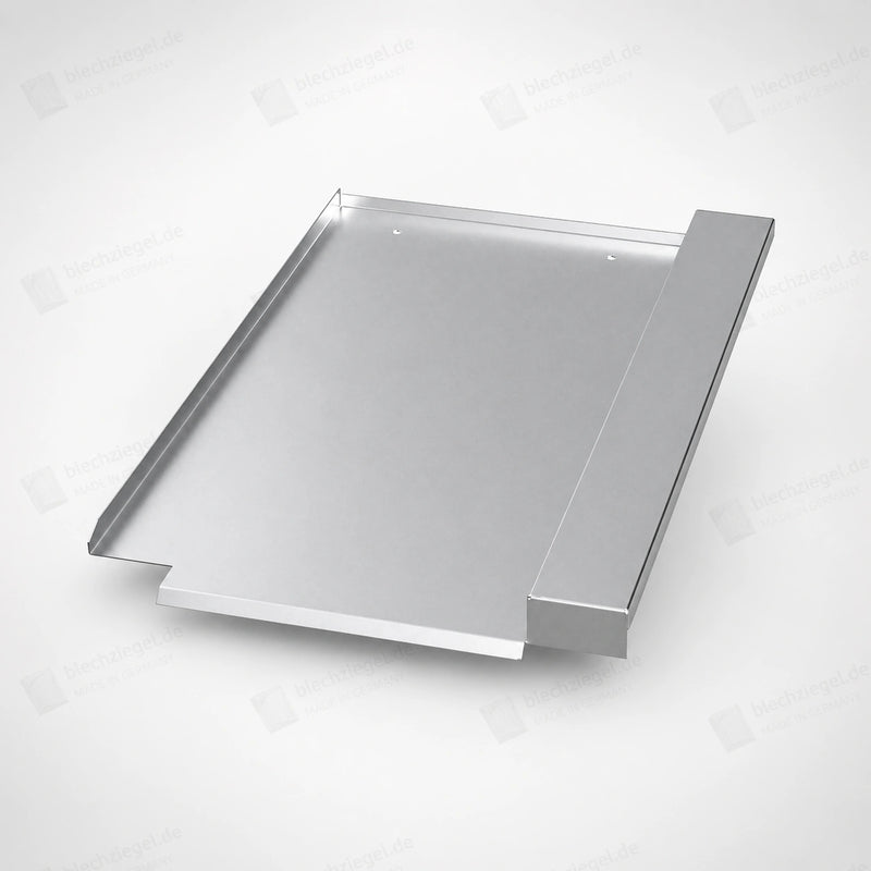 PV-Blechziegel Bramac TURMALIN in Aluminium blank ohne Dachhaken