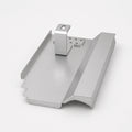PV-Blechziegel Creaton BALANCE in Aluminium blank mit Dachhaken