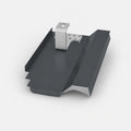 PV-Blechziegel Creaton BALANCE in Anthrazit mit Dachhaken