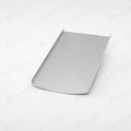 PV-Blechziegel Creaton Biberschwanz AMBIENTE (Segmentschnitt) in Aluminium blank ohne Dachhaken