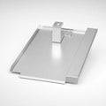 PV-Blechziegel Creaton DOMINO in Aluminium blank mit Dachhaken