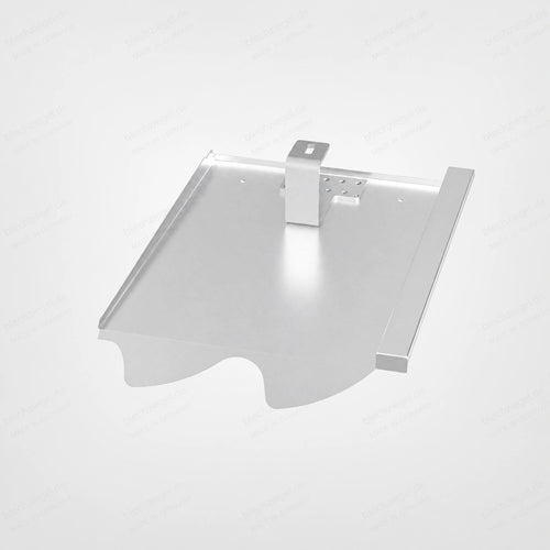 PV-Blechziegel Creaton DOPPEL S in Aluminium blank mit Dachhaken