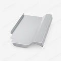 PV-Blechziegel Creaton FUTURA in Aluminium blank ohne Dachhaken