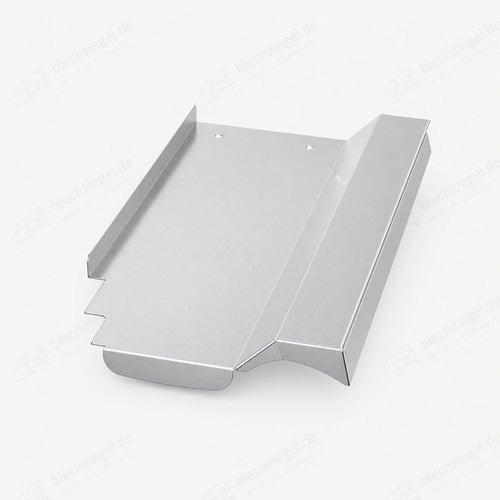 PV-Blechziegel Creaton FUTURA in Aluminium blank ohne Dachhaken