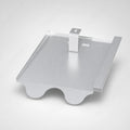 PV-Blechziegel Creaton MAXIMA in Aluminium blank mit Dachhaken