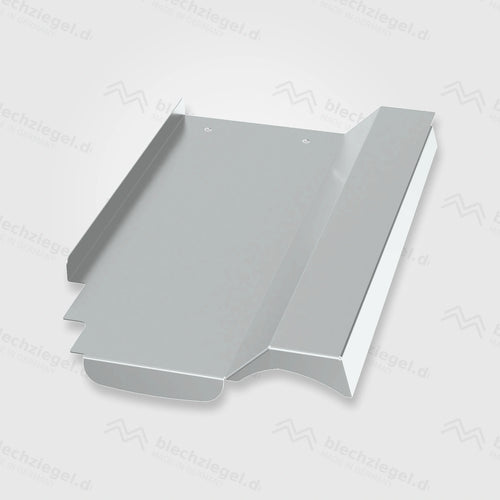 PV-Blechziegel Creaton MZ3 in Aluminium blank ohne Dachhaken