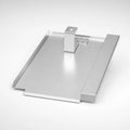 PV-Blechziegel Eisenberg E80 in Aluminium blank mit Dachhaken