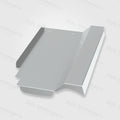 PV-Blechziegel Erlus E58 MAX in Aluminium blank ohne Dachhaken