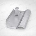 PV-Blechziegel Erlus E58 SL-D in Aluminium blank mit Dachhaken
