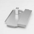 PV-Blechziegel Erlus KARAT in Aluminium blank mit Dachhaken