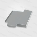 PV-Blechziegel Erlus KARAT in Aluminium blank ohne Dachhaken
