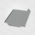 PV-Blechziegel Erlus Reformpfanne XXL in Aluminium blank ohne Dachhaken