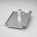 PV-Blechziegel Erlus SCALA in Aluminium blank mit Dachhaken