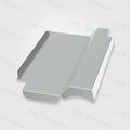 PV-Blechziegel Meyer-Holsen OPUS in Aluminium blank ohne Dachhaken