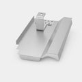 PV-Blechziegel Nelskamp F13 Classic in Aluminium blank mit Dachhaken