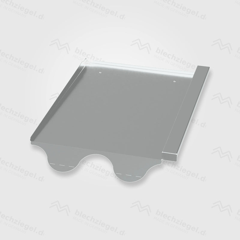 PV-Blechziegel Nelskamp FINKENBERGER in Aluminium blank ohne Dachhaken