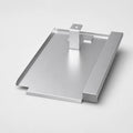 PV-Blechziegel Nelskamp G10 in Aluminium blank mit Dachhaken