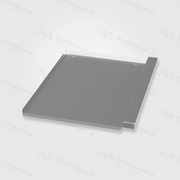 PV-Blechziegel Nelskamp PLANUM in Aluminium blank ohne Dachhaken