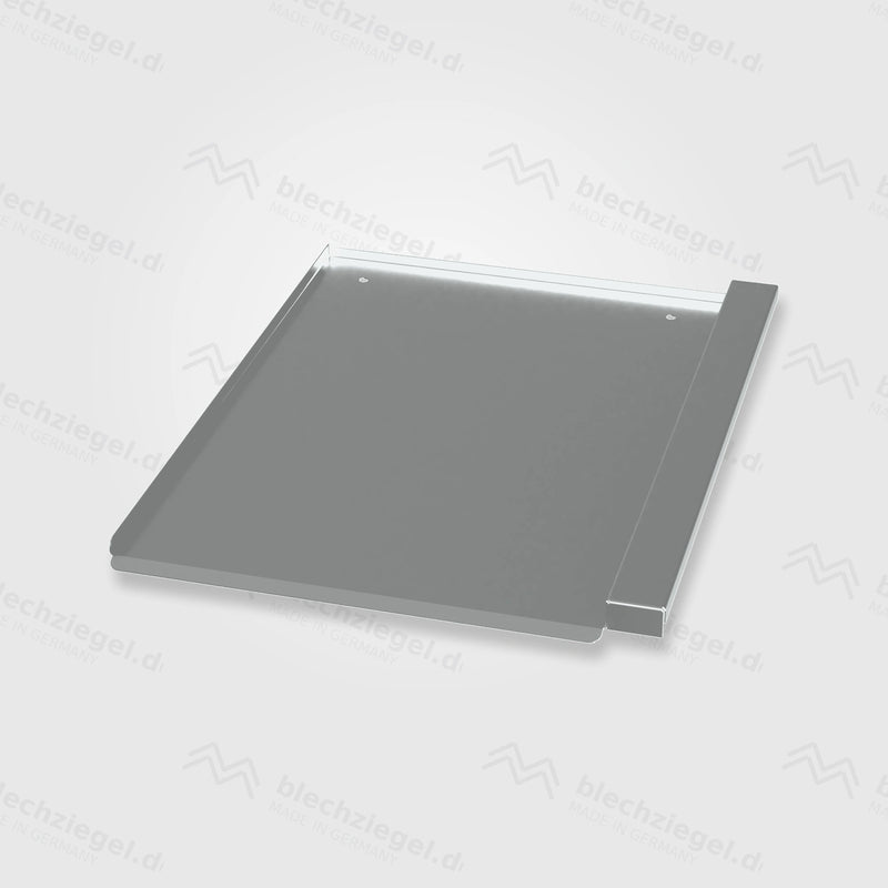PV-Blechziegel Nelskamp PLANUM in Aluminium blank ohne Dachhaken