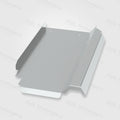 PV metal roof tile Rauenberger Bott RB23 in aluminium blank without roof hook