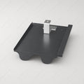 PV metal roof tile Rauenberger Bott RB23 in anthracite with roof hook