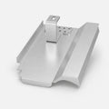 PV-Blechziegel Röben FLANDERN in Aluminium blank mit Dachhaken