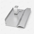 PV metal roof tile Walther PRIMUS in aluminium blank with roof hook