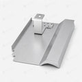 PV-Blechziegel Walther W4V in Aluminium blank mit Dachhaken