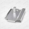 PV-Blechziegel Walther Z5 in Aluminium blank mit Dachhaken