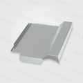 PV-Blechziegel Walther Z5 in Aluminium blank ohne Dachhaken