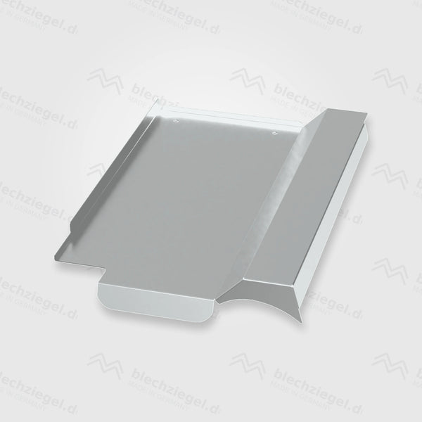 PV-Blechziegel Walther Z5 in Aluminium blank ohne Dachhaken