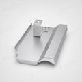PV-Blechziegel Wienerberger ALEGRA 9 in Aluminium blank mit Dachhaken