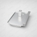 PV-Blechziegel Wienerberger COSMO 13 in Aluminium blank mit Dachhaken