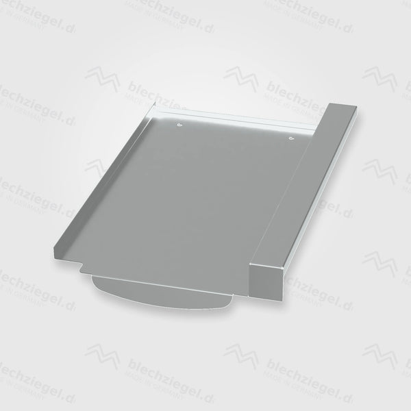 PV-Blechziegel Wienerberger COSMO 13 in Aluminium blank ohne Dachhaken