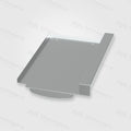 PV-Blechziegel Wienerberger COSMO 15 in Aluminium blank ohne Dachhaken