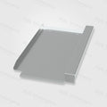 PV-Blechziegel Wienerberger MONDO 12 in Aluminium blank ohne Dachhaken