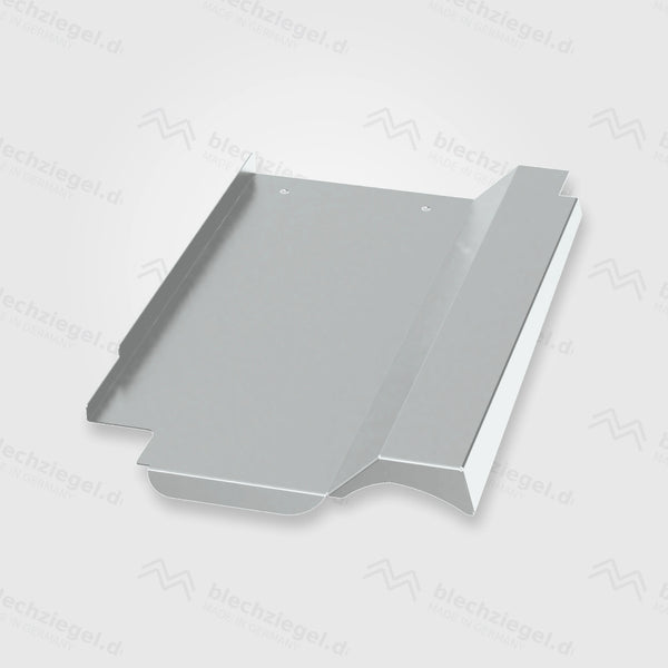 PV-Blechziegel Wienerberger SULM in Aluminium blank ohne Dachhaken
