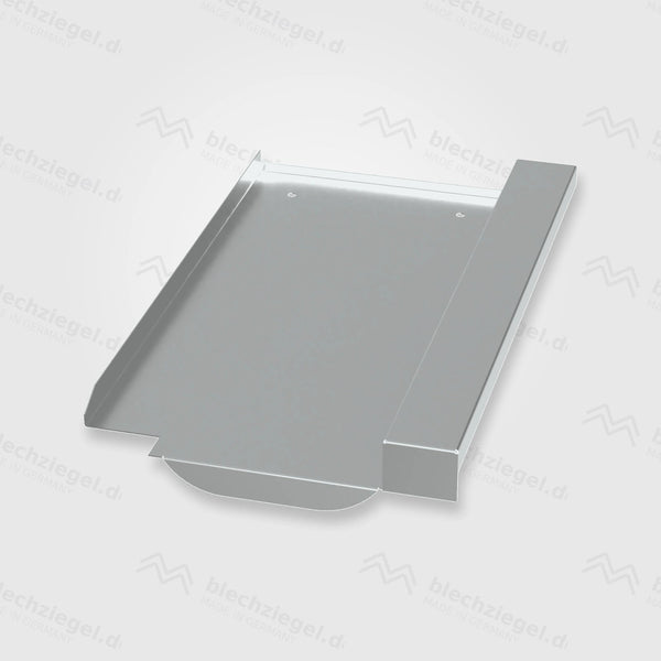 PV-Blechziegel Züricher Ziegeleien Fama in Aluminium blank ohne Dachhaken